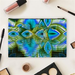 Mystical Spring, Abstract Crystal Renewal Cosmetic Bag (Large) from ArtsNow.com Back