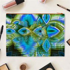 Mystical Spring, Abstract Crystal Renewal Cosmetic Bag (XL) from ArtsNow.com Back