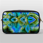 Mystical Spring, Abstract Crystal Renewal Travel Toiletry Bag (One Side)