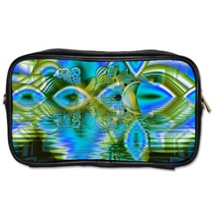 Mystical Spring, Abstract Crystal Renewal Travel Toiletry Bag (Two Sides) from ArtsNow.com Front