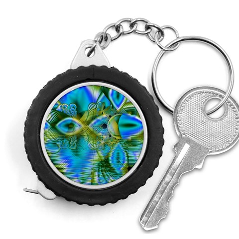 Mystical Spring, Abstract Crystal Renewal Measuring Tape from ArtsNow.com Front