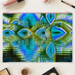 Mystical Spring, Abstract Crystal Renewal Cosmetic Bag (XXXL) from ArtsNow.com Back