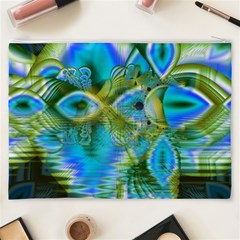 Mystical Spring, Abstract Crystal Renewal Cosmetic Bag (XXXL) from ArtsNow.com Back