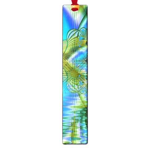 Mystical Spring, Abstract Crystal Renewal Large Bookmark from ArtsNow.com Front