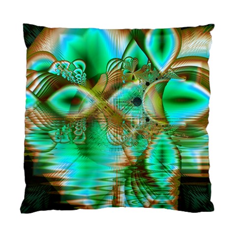 Spring Leaves, Abstract Crystal Flower Garden Cushion Case (Single Sided)  from ArtsNow.com Front