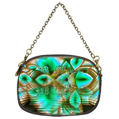 Spring Leaves, Abstract Crystal Flower Garden Chain Purse (Two Sided)  from ArtsNow.com Front