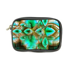 Spring Leaves, Abstract Crystal Flower Garden Coin Purse from ArtsNow.com Front