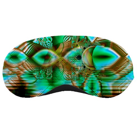 Spring Leaves, Abstract Crystal Flower Garden Sleeping Mask from ArtsNow.com Front