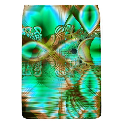 Spring Leaves, Abstract Crystal Flower Garden Removable Flap Cover (Large) from ArtsNow.com Front