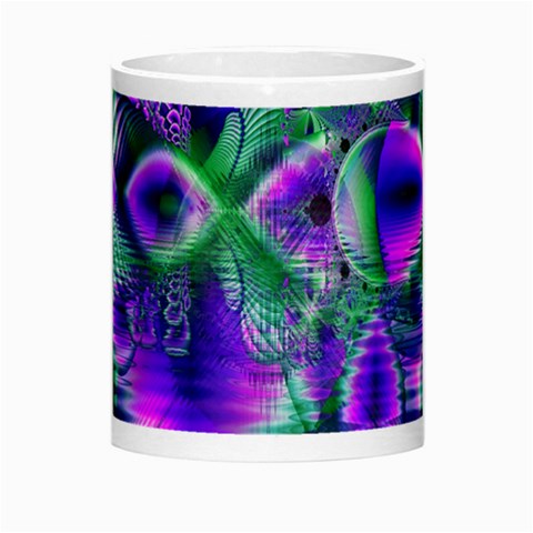 Evening Crystal Primrose, Abstract Night Flowers Morph Mug from ArtsNow.com Center