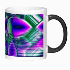 Evening Crystal Primrose, Abstract Night Flowers Morph Mug from ArtsNow.com Right