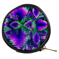 Evening Crystal Primrose, Abstract Night Flowers Mini Makeup Case from ArtsNow.com Front