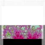 Raspberry Lime Surprise, Abstract Sea Garden  Jigsaw Puzzle (Rectangle)