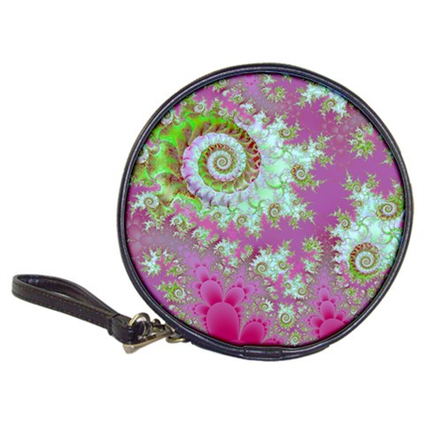 Raspberry Lime Surprise, Abstract Sea Garden  CD Wallet from ArtsNow.com Front