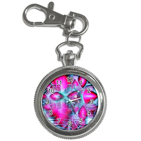 Ruby Red Crystal Palace, Abstract Jewels Key Chain Watch from ArtsNow.com Front