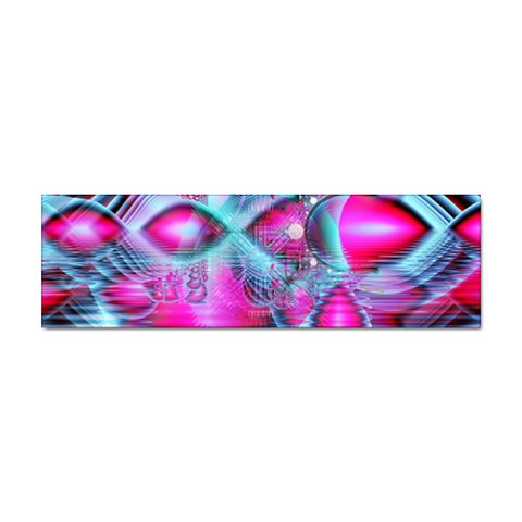 Ruby Red Crystal Palace, Abstract Jewels Bumper Sticker 10 Pack from ArtsNow.com Front