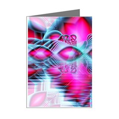 Ruby Red Crystal Palace, Abstract Jewels Mini Greeting Card (8 Pack) from ArtsNow.com Right