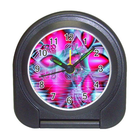 Ruby Red Crystal Palace, Abstract Jewels Desk Alarm Clock from ArtsNow.com Front