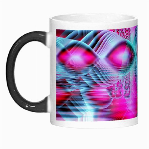 Ruby Red Crystal Palace, Abstract Jewels Morph Mug from ArtsNow.com Left