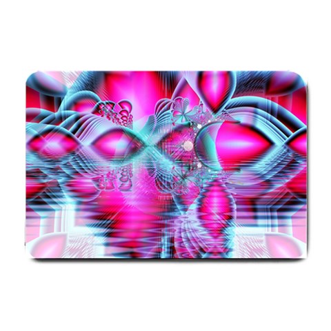 Ruby Red Crystal Palace, Abstract Jewels Small Door Mat from ArtsNow.com 24 x16  Door Mat