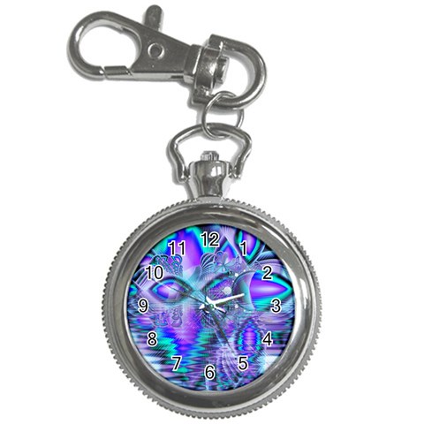 Peacock Crystal Palace Of Dreams, Abstract Key Chain Watch from ArtsNow.com Front