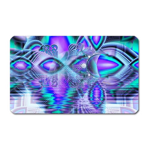 Peacock Crystal Palace Of Dreams, Abstract Magnet (Rectangular) from ArtsNow.com Front