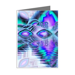 Peacock Crystal Palace Of Dreams, Abstract Mini Greeting Card (8 Pack) from ArtsNow.com Right