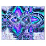 Peacock Crystal Palace Of Dreams, Abstract Jigsaw Puzzle (Rectangle)