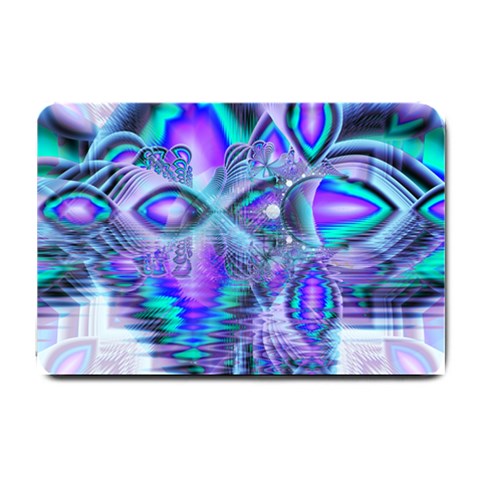 Peacock Crystal Palace Of Dreams, Abstract Small Door Mat from ArtsNow.com 24 x16  Door Mat