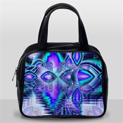 Peacock Crystal Palace Of Dreams, Abstract Classic Handbag (Two Sides) from ArtsNow.com Back