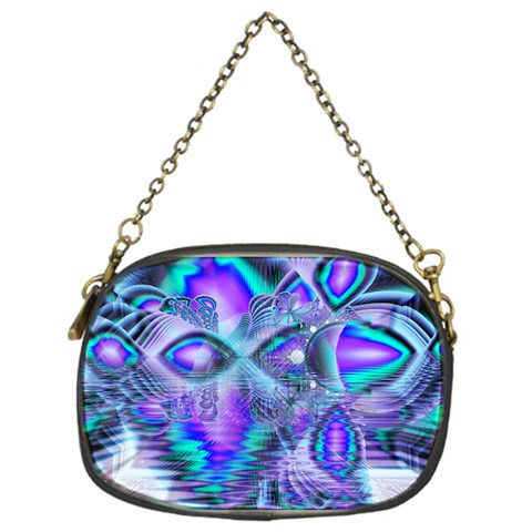 Peacock Crystal Palace Of Dreams, Abstract Chain Purse (One Side) from ArtsNow.com Front