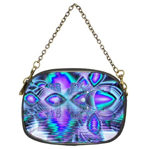 Peacock Crystal Palace Of Dreams, Abstract Chain Purse (Two Sided)  from ArtsNow.com Front