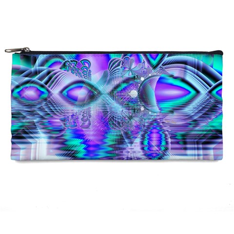 Peacock Crystal Palace Of Dreams, Abstract Pencil Case from ArtsNow.com Front