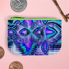 Peacock Crystal Palace Of Dreams, Abstract Coin Change Purse from ArtsNow.com Front