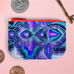 Peacock Crystal Palace Of Dreams, Abstract Coin Change Purse from ArtsNow.com Front