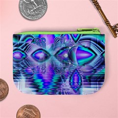 Peacock Crystal Palace Of Dreams, Abstract Coin Change Purse from ArtsNow.com Back