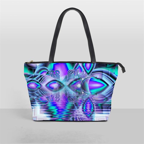 Peacock Crystal Palace Of Dreams, Abstract Large Shoulder Bag from ArtsNow.com Front