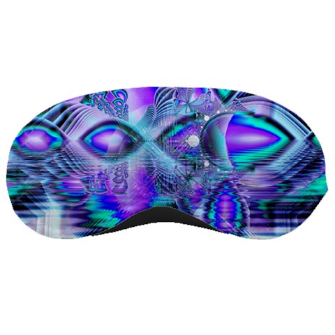 Peacock Crystal Palace Of Dreams, Abstract Sleeping Mask from ArtsNow.com Front