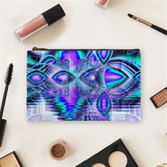 Peacock Crystal Palace Of Dreams, Abstract Cosmetic Bag (Medium) from ArtsNow.com Front