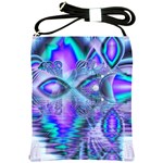 Peacock Crystal Palace Of Dreams, Abstract Shoulder Sling Bag