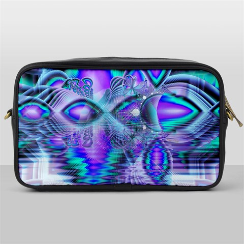 Peacock Crystal Palace Of Dreams, Abstract Travel Toiletry Bag (One Side) from ArtsNow.com Front