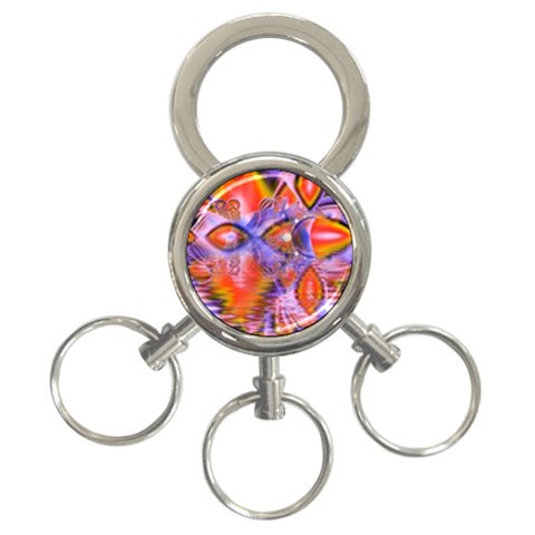 Crystal Star Dance, Abstract Purple Orange 3 Front