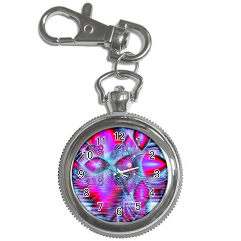 Crystal Northern Lights Palace, Abstract Ice  Key Chain Watch from ArtsNow.com Front