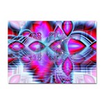 Crystal Northern Lights Palace, Abstract Ice  A4 Sticker 10 Pack