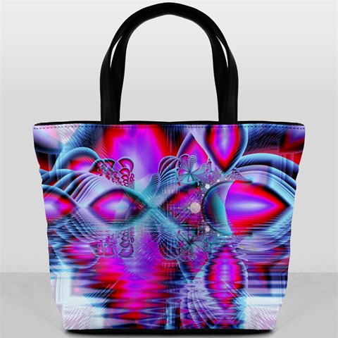 Crystal Northern Lights Palace, Abstract Ice  Bucket Handbag from ArtsNow.com Front