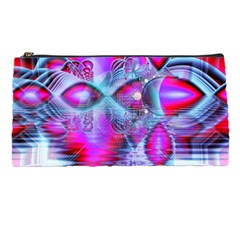 Crystal Northern Lights Palace, Abstract Ice  Pencil Case from ArtsNow.com Front