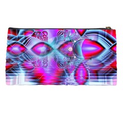 Crystal Northern Lights Palace, Abstract Ice  Pencil Case from ArtsNow.com Back