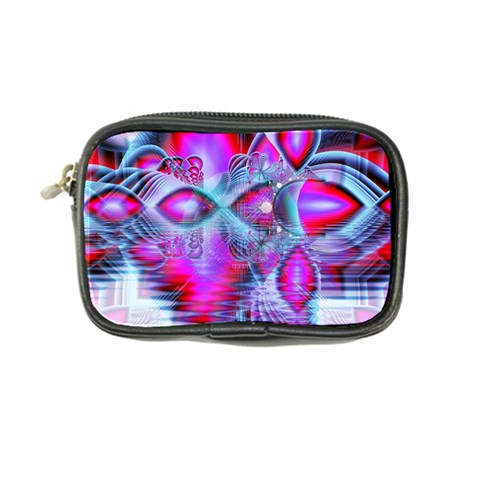 Crystal Northern Lights Palace, Abstract Ice  Coin Purse from ArtsNow.com Front