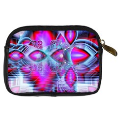 Crystal Northern Lights Palace, Abstract Ice  Digital Camera Leather Case from ArtsNow.com Back