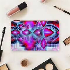 Crystal Northern Lights Palace, Abstract Ice  Cosmetic Bag (Medium) from ArtsNow.com Front